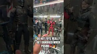 DO HOT TOYS REALLY GET DAMAGED WHEN POSING⁉️🔥 #hottoys #actionfigures #fail #toyreview #collection