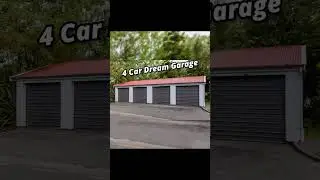4 Car Garage and You Can Put Anything You Want...