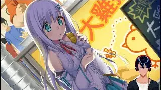 食用系少女 Food Girls Month 2 First Playthrough (Oppai girls, lolis, and tsunderes sell food!)