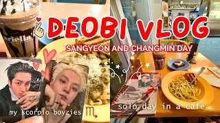 ♡ DEOBI VLOG | Celebrating Sangyeon and Changmin Day ♏🎈(Solo Caf&eacute; Date)
