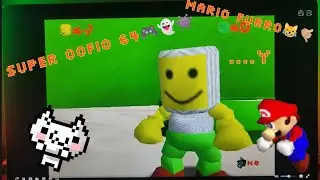 Jugando al Mario 64 y al destructor de hogares de paz😂🤣😂