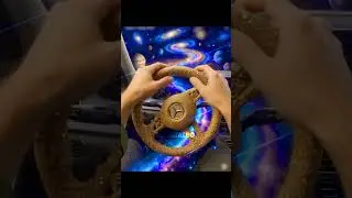 Sand Mersedes-Benz Steering Wheel &mdash; Will It Grind or Steer? (POV)