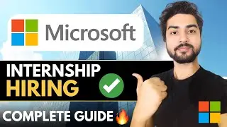 Microsoft Internship 2025 🔥 Complete Guide | Apply Now!