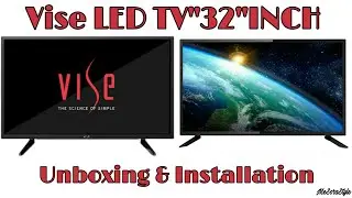 Распаковка и установка LED-телевизора Vise 32