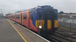 (Last Day Service) - SWR - Class 455 - (727-871) - Arrives at Surbiton Stn - Platform 1 - 23/12/2025