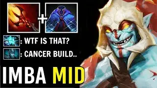 New Style DAGON 5 + Scepter Huskar Mid vs PA Crazy DMG Burst Hard Counter Epic Gameplay WTF Dota 2