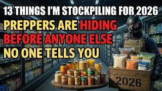 13 Items to Buy in BULK Before 2026 Shortages Hit (Most Preppers Miss #7)