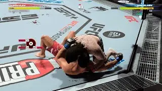 Unorthodox clinch work