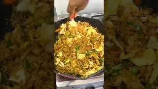 Step by step of how I make the most flavorful fried rice #friedrice