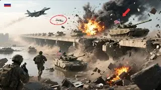 Гипотетическая стратегия: удар российских Су-34 по 300 американским танкам (ARMA 3)