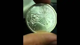Chris Duane's Silver Bullet Silver Shield Medallion