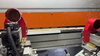 DTMACH LM-05 straight edge banding machine effect show