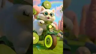 Adventure on the Kiwi Wheels! 🍈 | Cat&rsquo;s 3D Fantasy Journey