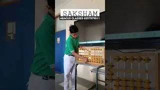 Abacus Maths Classes || Saksham Skills ACADEMY #learning #abacus #maths #education #kids #amazing