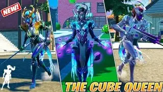 NEW  Fortnite The Cube Queen SkinAll Three Styles Gameplay