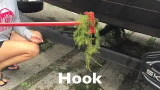 Hook, Push and Cut Weeds