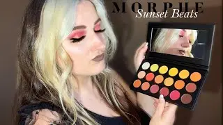 PALETTE 18S SUNSET BEATS 🌸 | MORPHE