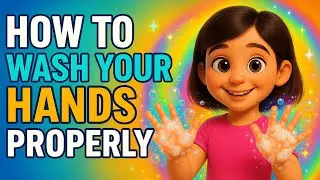 How to Wash Your Hands Properly! 🧼 | A Healthy Habit for Kids✨