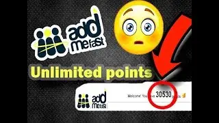 How to get unlimited points in Addmefast 2017 (  in 1 min )