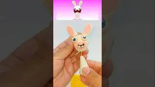 Sprunki 🎵 I Made Sprunki Oc Rabbid 🐰 Rabbids Invasion 🐇 With Clay ⚪️ #sprunki 🎶