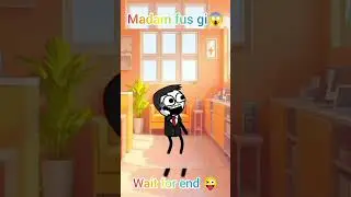 &ldquo;Madam Fuse Ho Gayi Re Baba! 😱⚡&rdquo;#funny #trending #cartoon #comedy #funnymoment