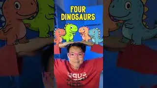 🎉 Dino Counting Adventure! 🌈 Learn Numbers with Fun! 🦖 #shorts #kids