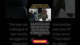layoffs backfire employer 😢 Reality of IT Industry #ytshorts #corporate #viral