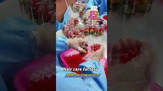 How We Produce Premium Hair Capsules & Hair Oil: A Sneak Peek Inside Our Factory 🏭💆&zwj;♀️ #Shorts