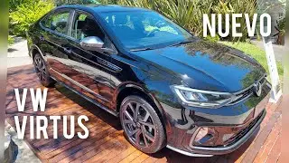 NUEVO VW VIRTUS 2024. Redise&ntilde;o, 4 versiones, 3 motores y 2  cajas. AUTO AL D&Iacute;A.(14.11.2023)