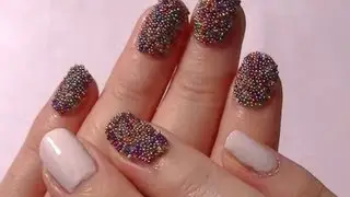 The 'Definitely NOT a Caviar Manicure Nail Tutorial' - 'Fish Egg' 3D Bead Nail Art!