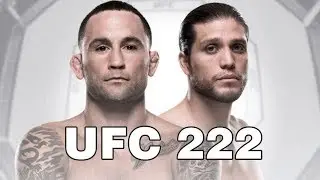UFC 222 - Frankie Edgar vs. Brian Ortega