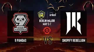 Dota2 - 9 Pandas vs Shopify Rebellion - Game 1 - ESL One Berlin 2023 - Playoffs
