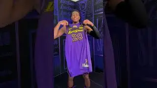 NEW CITY EDITION JERSEY JUST DROPPED #lakeshow
