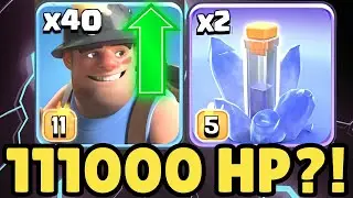 111,000 HP Army?! MASS MINERS with Life Gem Are UNSTOPPABLE!