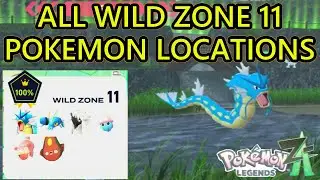 Pokemon Legends ZA: все локации покемонов в Дикой Зоне 11. Как получить всех покемонов в Зоне 11....