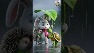 The sunny trio.Ai animation #cuteanimation #gentletales #cartoon #funny #cute #littleadventures