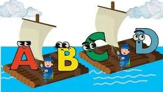 ABC alphabet song/abc song/phonics song/abc rhymes/boat abc