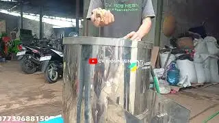 Mesin Cuci Kupas Rimpang, Singkong, Kentang