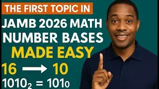 Первая тема в выпуске JAMB 2026 &laquo;Математика&raquo; &mdash; Системы исчисления (ЧАСТЬ 1)