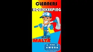 CLEANERS & HOUSEKEEPING STAFF TO MALTA | SALARY &euro; 780 - &euro; 1100 | BE IN MALTA IN TWO MONTHS TIME |