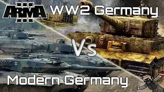 ARMA 3 - Custom Battles (WW2 Germany) vs (Modern Germany)