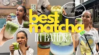 THE BEST MATCHA PLACES IN BANDRA// MY FAVOURITES// matcha, cafes, bandra #matcha