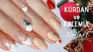 En Pratik Kış Nail Art Modelleri | Evdeki malzemelerle kolayca yapabilirsin.