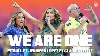 Pitbull - We Are One (Ole Ola) ft. Jennifer Lopez (Letra/Lyrics)
