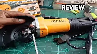 INGCO Angel Grinder Review / 900W / 11000 RMP Power Grinder 👍