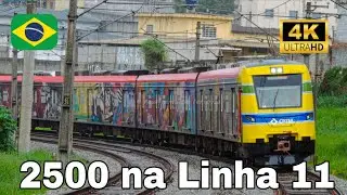 [4K] S&eacute;rie 2500 na 11 - Trecho de Suzano ate Jundiapeba  (Parte I)