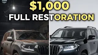 ASMR Car Restoration! Full Restoration $1,000 2026 Toyota Land Cruiser Abandoned &rarr; Looking New&rdquo;