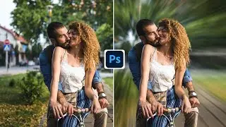 CREATE a STUNNING Radial Blur Effect in Photoshop Now!