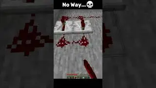 Minecraft No Way...💀 #minecraft #shorts