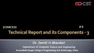#09 - Technical Writing - Components of Technical Report - 3